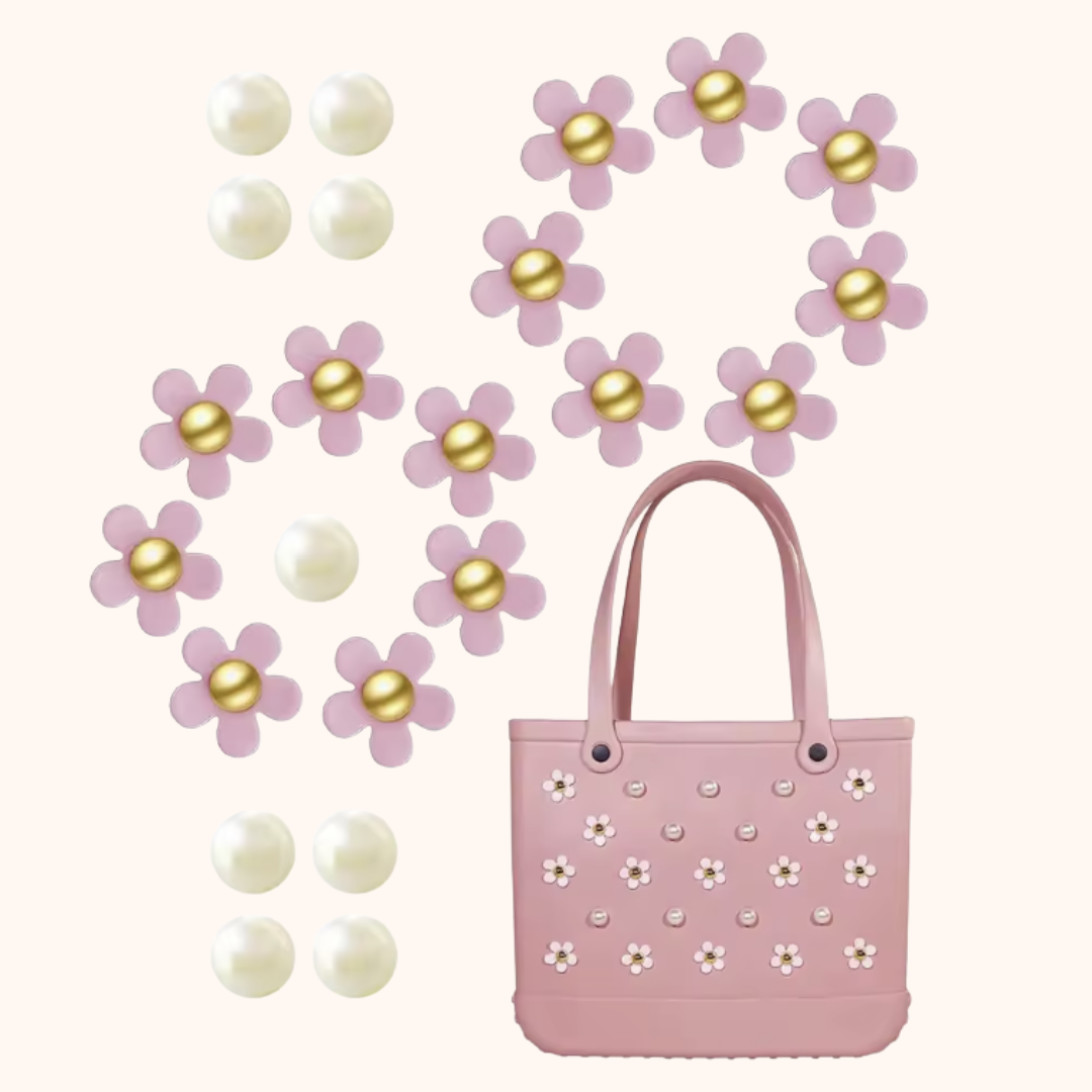 Kit de Breloques-Fleurs & Perles