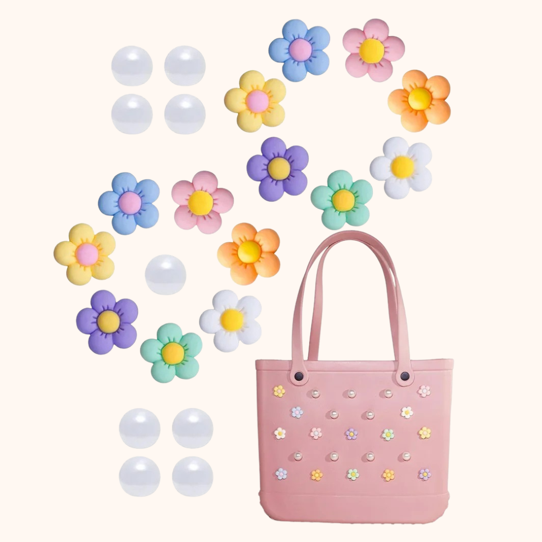 Kit de Breloques-Fleurs & Perles