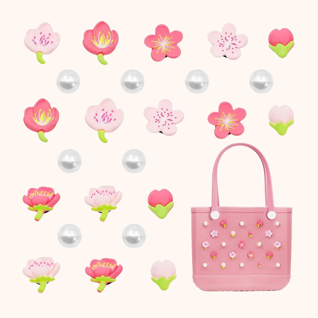 Kit de Breloques-Fleurs & Perles