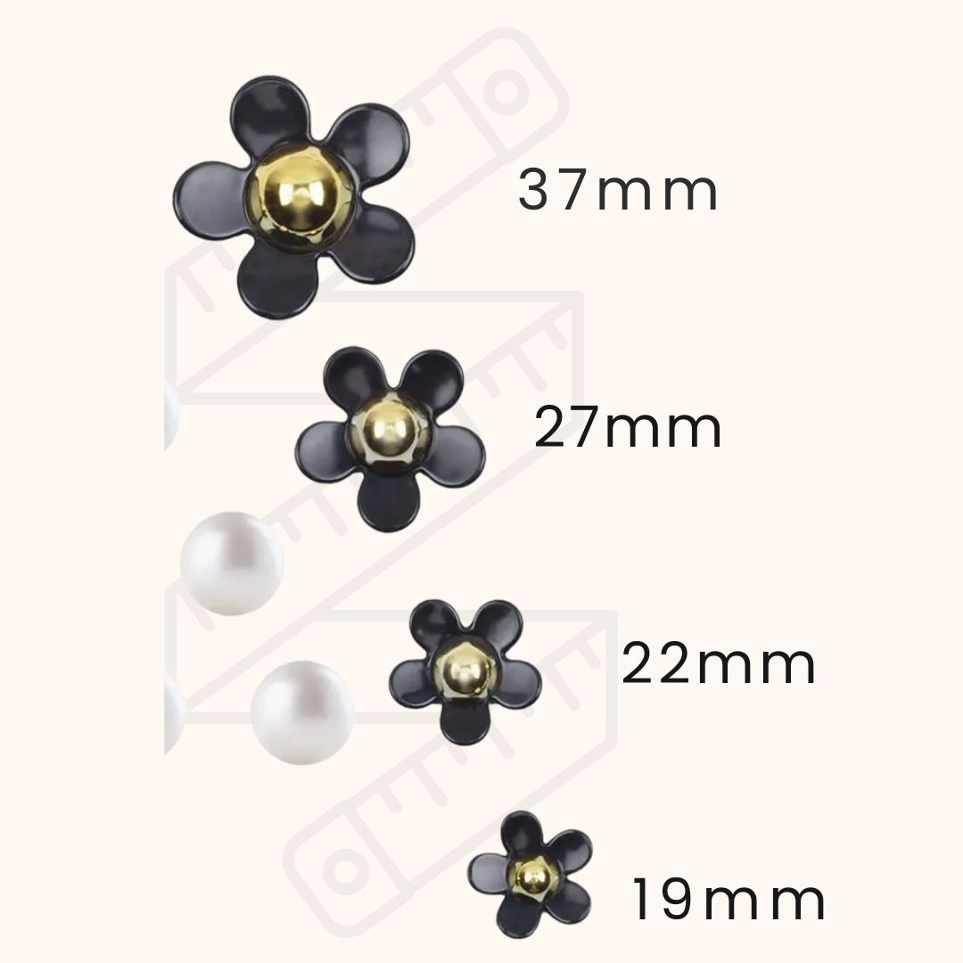 Kit de Breloques-Fleurs & Perles