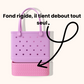 Fini les sacs mous et sales. Voici le Toota-Bag : solide, imperméable et pratique.