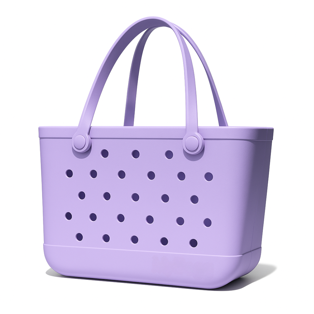 Fini les sacs mous et sales. Voici le Toota-Bag : solide, imperméable et pratique.