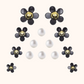 Kit de Breloques-Fleurs & Perles