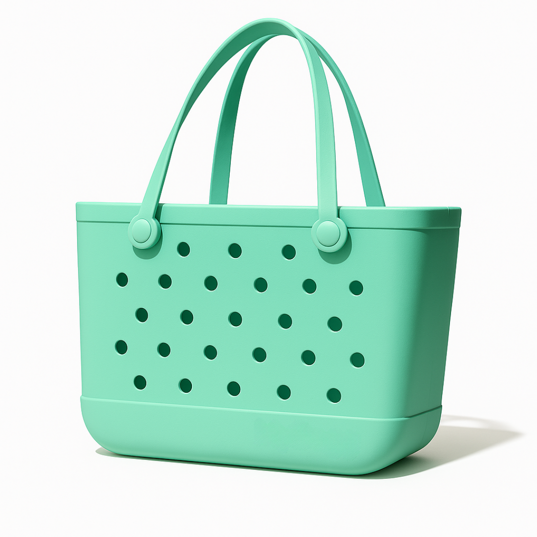 Fini les sacs mous et sales. Voici le Toota-Bag : solide, imperméable et pratique.