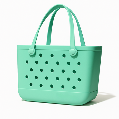 Fini les sacs mous et sales. Voici le Toota-Bag : solide, imperméable et pratique.